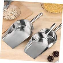Pala De Inoxidable Multifuncional Para Cocina Cuchara De Alimentos y Diseño Ergonómico y Resistente Para y Scoops De Comida - pago - Ver 6