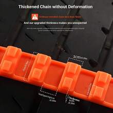 Winter Anti-Slip Snow Chains, Tire-Friendly Universal Design, Suitable For Sedans, SUVs, Off-Road Vehicles, Adjustable Strap