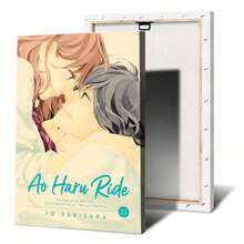 1 件墙面艺术海报可选框架流行现代复古 Ao Haru Ride 动漫经典电影海报装饰画墙壁艺术牛皮纸房间墙壁装饰 - 彩色 - 查看 54