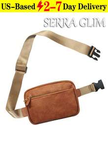 Vintage & Minimalist Women's Bum Bag   Sport Fanny Pack, Comfortable And Versatile Shoulder Bag, Crossbody Bag, Phone Bag, Camera Bag, Suitable For Outings, Travel, Commuting, Shopping, Sports Events, And Other Occasions. A Top Choice For Mother's Day Gifts, Gifts For Mom, Thanksgiving Gifts, Labor Day Gifts, And Easter Gifts. - 棕色 - 查看 11