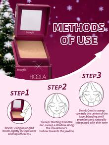 1盒8克 Benefit Tropical Glow柔焦修容粉，质地细腻自然腮红盘，适合黄调肤色，日常通勤和约会妆容 - 熱帶風情柔和修容粉8g - 查看 5