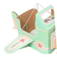 TOYANDONA Juguete Disfraz de avion usable para niños avion de Papel usable avion para niños Juguete para niños Juguetes interactivos para niño Platos de Papel Vestidos de niño Ropa tablerosChildlike charm, a must-have gift for children - como en la foto - Ver 5