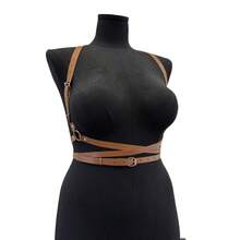 Adjustable Buckle Neck Sexy Lingerie Accessory