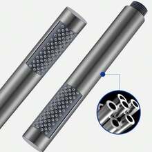 High Pressure Handheld Shower Head Set - Wall-Mounted, Round Design, Enhancing Home And Hotel Bathing Experience, Includes Manual, Bathroom Accessories - Multicolor - View 6