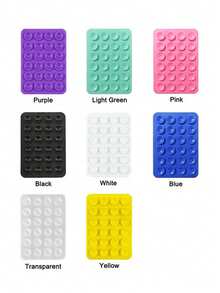 Double-Sided Suction Cup Phone Holder, Silicone Non-Slip Washable Phone Bracket Sticker