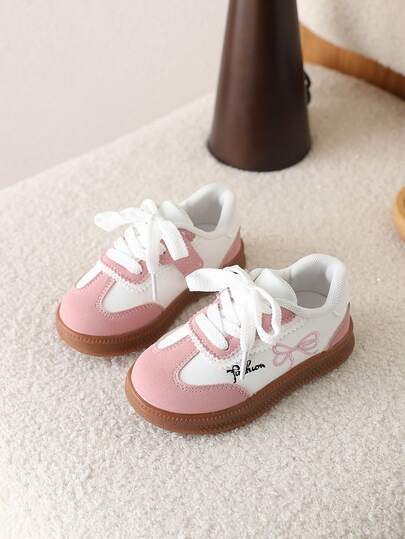 1双女童运动鞋，新款春秋季儿童低帮休闲鞋