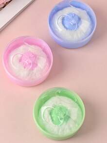 2pcs/1pc Velvet Powder Puff, Powder Puff Box, Hair Salon Cleaning Powder Puff, Talcum Powder Puff Box, Inexpensive, Christmas Gift, Cosmetics, Makeup Tools, Cheap Goods, Gifts, Women Gifts, Christmas Gift - Multicolor - View 8