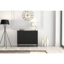 Creative Furniture Ripple Sideboard 100cm - Modern Fluted Design With Push To Open Doors - Multicolor - Ver 2