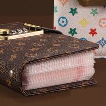 2025新款密码现金收纳笔记本，大容量现金收集袋，财务保护套 - 彩色 - 查看 3