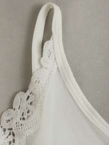 2pcs Women Embroidered Camisole Vest, Versatile Layering Undershirt, Adjustable Shoulder Straps, Suitable For All Seasons - Multicolor - View 4