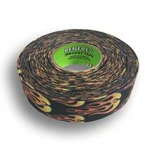 Renfrew - Cinta Adhesiva para Hockey 2 5 cm de Ancho elección de patrón Flames - Llama - Ver 2