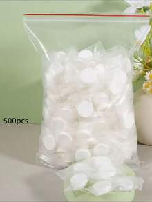 10/30/50/100/500pcs Portable Cleansing Tissue, Suitable For Compressed Face Mask - Beauty Salon Grade Nonwoven Compressed Cleansing Sheets - Multicolor - View 9