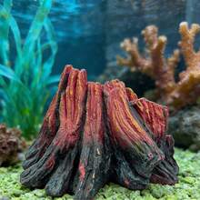 1pc Realistic Volcano Shaped Aquarium Decor, Home/Office Fish Tank Decoration, Creative Holiday Gift, Resin Volcano Aquascape Accessory - Suitable For Freshwater/Saltwater Fish And Turtle Tanks - A - View 7