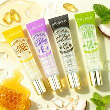 8pcs Vita-Lip Clear Lip Gloss  Ultra-Hydrating & Soothing Formula With Vitamins, High-Shine Non-Sticky Finish Lip Balm With Mint, Rosehip, Coconut, Mango, Argan, Honey, Shea - 8pcs/set - 查看 4