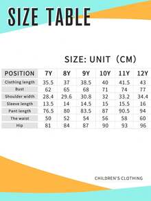 Tween Girl Letter Graphic Print Crew Neck Long Sleeve Top And Pants Set - White - View 8