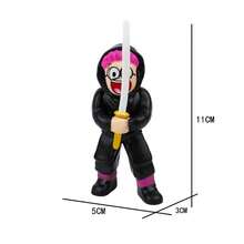 《99夜森林》鹿形手办，虚拟生存游戏毛绒玩具，多功能实用高清双面角色，LOMO收藏卡，可作装饰品或礼物送给粉丝和朋友 - 彩色 - 查看 6