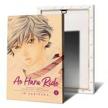 1 件墙面艺术海报可选框架流行现代复古 Ao Haru Ride 动漫经典电影海报装饰画墙壁艺术牛皮纸房间墙壁装饰 - 彩色 - 查看 46
