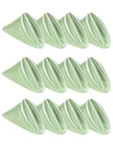 4/8/12/16 Pcs Elegant Sage Green Satin Napkins, 17x17 Inches - Smooth & Silky, Suitable For Dinner And Decoration, Ideal For Weddings, Parties And Graduations - Green - View 7