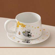 1pc High-Quality Mug Set For Afternoon Tea & Coffee, Cute Coffee Cup Suitable As Gift, Interesting Home Coffee Cup, Back To School