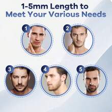 FIVE-In-ONE Guide Comb Guard Fit For One Blade QP2520 QP2530 QP2620 QP2630 QP2724 QP2834 Beard Trimmer 1-5mm Adjustable - Safety Razor - View 8