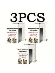 1 Custom Photo Wall Art Personalized Home And Office Decor Suitable For Bedrooms, Living Rooms, Dining Rooms, Seasonal Displays, Family Portrait Art, Family Portraits In Anime/Game Style Prints Durable Canvas Material, With Options For Plain Canvas Or Framed Versions. Please Review Carefully Before Ordering (Please Upload Clear Photos; Blurry Images Will Affect Print Quality)