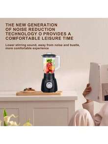 SOKANY185 Multi-Function Juicer, Fresh Juice Maker. Equipped With Grinding Cup, 2-In-1 Blending & Grinding Function. Two-Speed Adjustable Temperature Control, Powerful Motor, 1.6L Large Capacity. Suitable For Juicer/Cooking Machine/Food Supplement Machine/Ice Crusher/Coffee Bean Grinder.