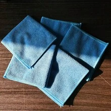 10片装超柔软微纤维清洁布，25*25厘米/30*30厘米，颜色随机，吸水性强，适用于厨房、玻璃、家居清洁 - 厨房、浴室、家用 - 彩色 - 查看 21