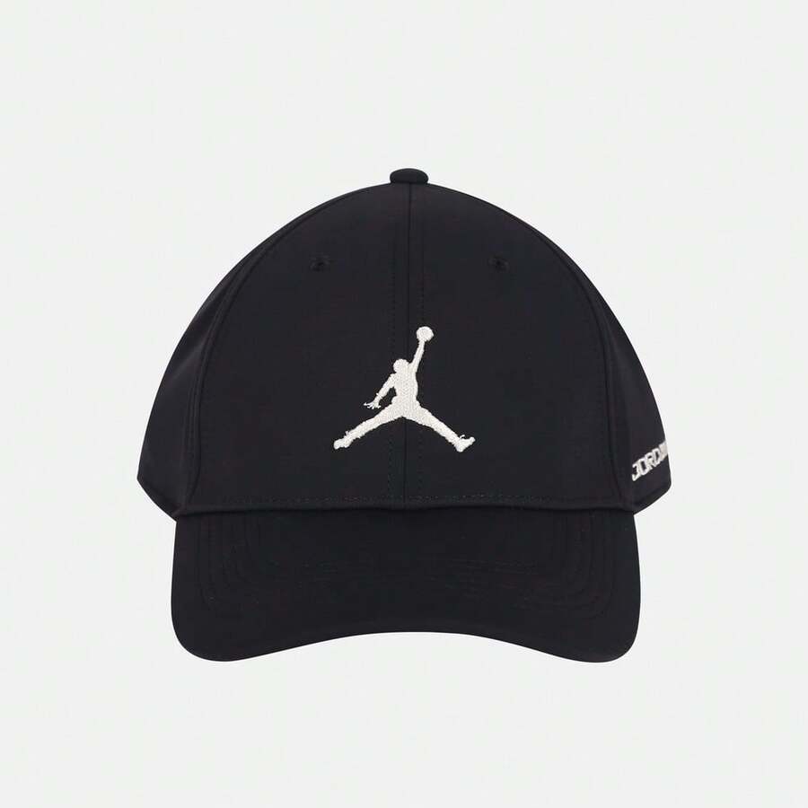 Jordan Unisex UJ DF CLUB CAP S AB GOLF Cap, Curved Brim - Black - View 1