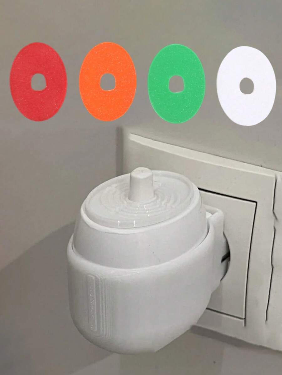 1pc Electric Toothbrush Charging Base Protective Mat, Dedicated Drainage Mat For Electric Toothbrush To Prevent Stains And Residue Buildup, Designed To Collect Water Drips And Keep The Charger Clean And Hygienic. - Multicolor - View 1