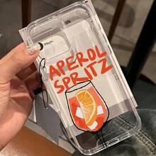 Funda para teléfono: Diseño Aperol Aperitif Transparente, Compatible con iPhone 17, 16, 15, 14, 13, 12, 11, 11 Pro, 12 Pro, 13 Pro, 14 Pro, 15 Pro, 16 Pro, 17 Pro, 11 Pro Max, 12 Pro Max, 13 Pro Max, 14 Pro Max, 15 Pro Max, 16 Pro Max, 17 Pro Max, 12, 13, 14 Plus, 15 Plus, 16 Plus, 17 Air, - Color mezclado 1-1092 - Ver 5