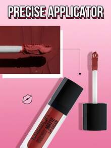 Misslyn 丝绒哑光唇彩，轻盈持久，显色度高，质地柔滑如丝绒，高显色度哑光色调，防止干燥，品牌彩妆产品，面部彩妆，适合女性和女孩，冬季必备，Y2K风格，时尚百搭，生日/情人节/派对/新年礼物佳选，无动物实验，纯素配方 - 24 迷戀你 - 查看 5