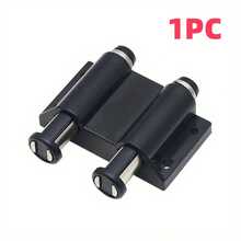 橱柜门自回弹止动器，无把手压力激活式开门器 - 黑色 - 查看 9