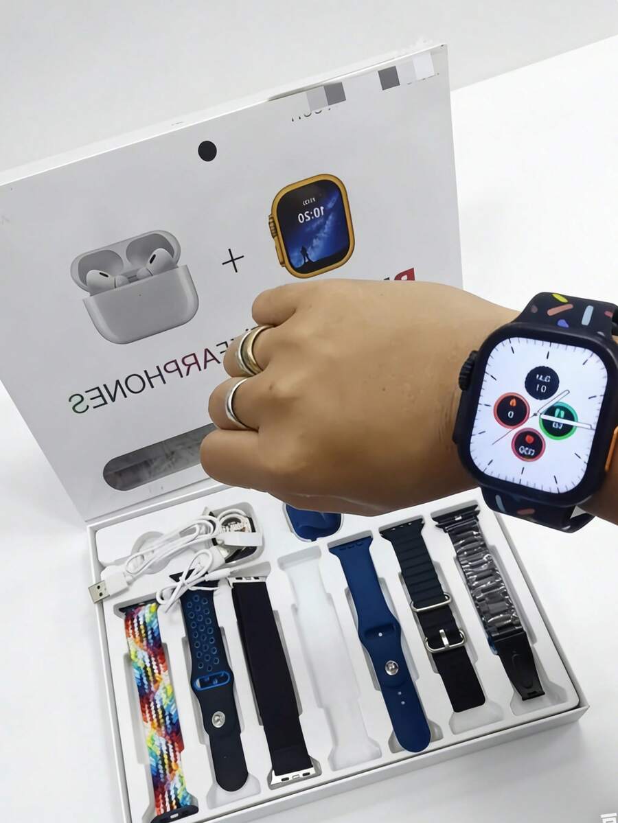 El nuevo reloj inteligente 2025, equipado con sonido de alta fidelidad, pantalla de alta definición de 1,53 pulgadas, llamadas inalámbricas, reproducción de música, gran capacidad y más de 100 modos deportivos, es un gran regalo para relojes inteligentes compatibles con teléfonos android / ios. También es el regalo favorito de los amigos.