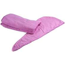 Yosoo Toallas de Baño de Algodón de Bambú con Cierre Ajustable, Gimnasio, Piscina, Vestido, Bata, Super Absorbente y Secado Rápido, , SPA(Morado claro) - Multicolor - Ver 9