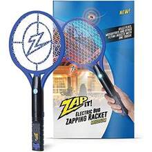 ZAP IT! Bug Zapper Rechargeable Bug Zapper Racket 4 000 Volt USB Charging Cable - Azul - Ver 1