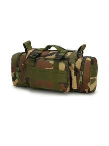 户外工具包、钓鱼包、露营腰包、大容量钓鱼装备收纳包、露营、骑行多功能单肩斜挎钓鱼包