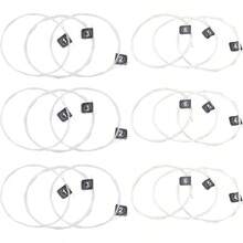 instrumento de cuerdaWalfront Juego de 3 Cuerdas de Nailon para ra Clásica Núcs de Nailon Herida Chapada en Plata para D-4th A-5th E-6th E-1st B-2nd G-3rd NX36 - NX36 - Ver 1