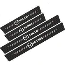 DabbOo - Juego de 4 protectores de umbral de puerta de coche, adecuado para  2 3 5 6 CX7 CX5 CX9 CX-5 CX3 MX-5 CX30, placa de fibra de carbono, protege la pintura del coche:.com.mx: Coches y Motocicletas - 1 - Ver 2