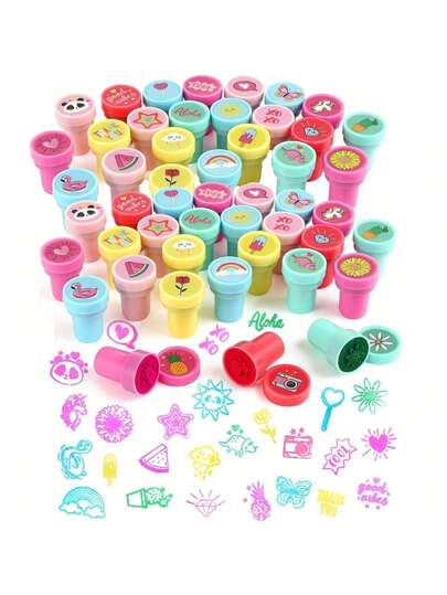 26pcs Easter Eggs Self-Adhesive Stamps, Halloween Christmas Gifts, Student Birthday Party Discount, Teacher Stamps