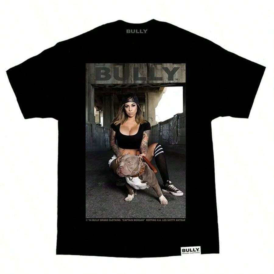 DAVID GONZALES DGA BULLY BRAND CAPTAIN MORGAN LOWRIDER HOMIE T TEE SHIRT S-3XL Graphic Tees - 黑色 - 查看 1
