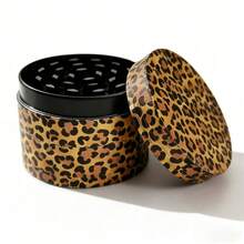 The Luxe Grinder | 2 Inch Cute Pink Strawberry, Cherry & Leopard Print | Chic Zinc Alloy For Her,  Accessories, Gift For Smokers - 直徑 50毫米 - 查看 5