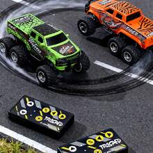 Coche de juguete todoterreno con luces para niños, admite conducción todoterreno simulada, ayuda a desarrollar el interés por el manejo de vehículos, adecuado para niños mayores de 6 años, regalo divertido para cumpleaños o Día del Niño - Multicolor - Ver 3