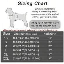 1件装带3M反光安全带的胸背式狗背心，适用于中大型犬，如边境牧羊犬、金毛犬等，防爆型冲水狗背带 - 彩色 - 查看 3