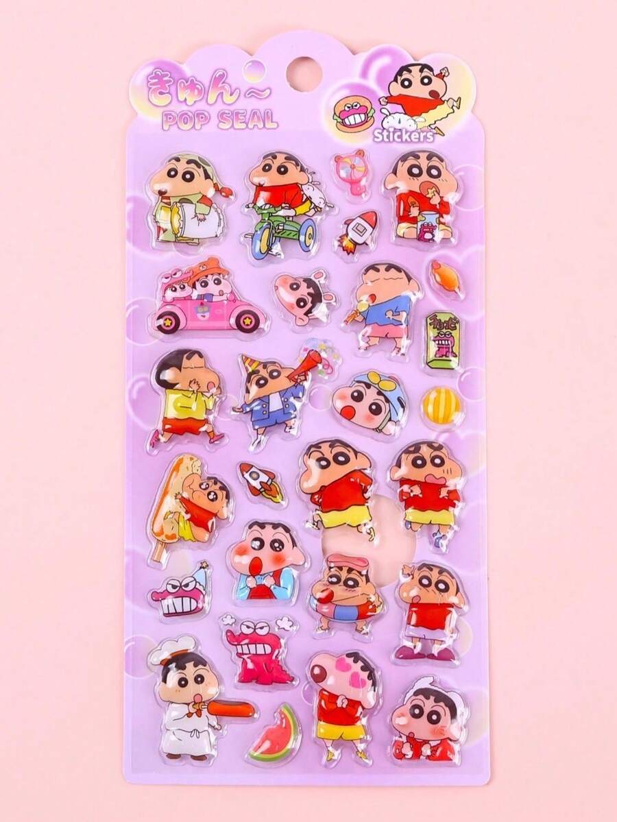 厚实可爱的贴纸，手机壳装饰贴纸，最佳节日礼物 - 彩色 - 查看 1