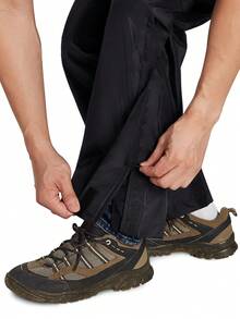 RODEEL 男士雨衣套装，包括雨衣和背带裤，提供终极户外探险防护 - 綠色 - 查看 4