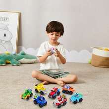 Spin Master Set Of 6/8 - True Metal DINO Pups Racers -2 Exclusive Racers REX - 6pcs/Set - View 6