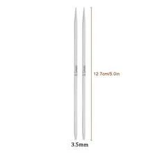优质编织针，不锈钢环形针，2.0mm-5.0mm尺寸，缝纫和编织工具，适用于DIY毛衣、围巾和其他手工编织项目，是编织爱好者的理想之选。 - 彩色 - 查看 22