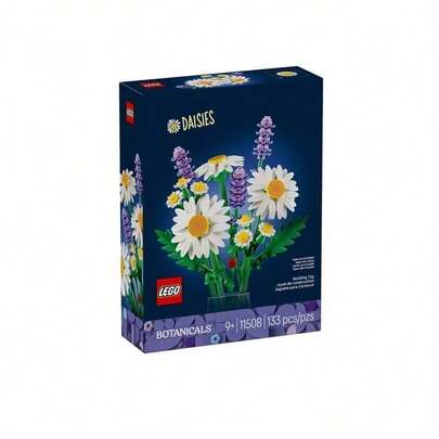 LEGO Building Blocks 11508 Daisy Flower Plant Series Building Blocks Toy Decoration