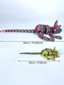 50cm/19.69inch Huge 3D Cat Statue, Suitable For Garden And Bedroom, Perfect Birthday Gift, Colorful Series, Holiday Party Favor, Birthday Gift, Holiday Gift, Perfect Gift, Ideal For Cat Lovers. Party Decoration - Eye Color Is Randomized, And The Presence Of Eyes Is Also Randomized (Please Purchase Carefully, Note The Reminder) - Multicolor - View 9