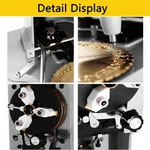 珠宝戒指雕刻机，戒指内侧雕刻机，双面雕刻机，珠宝生产雕刻工具，标准字母印章，双面刻度盘戒指雕刻机，适用于戒指内侧雕刻 - 彩色 - 查看 10